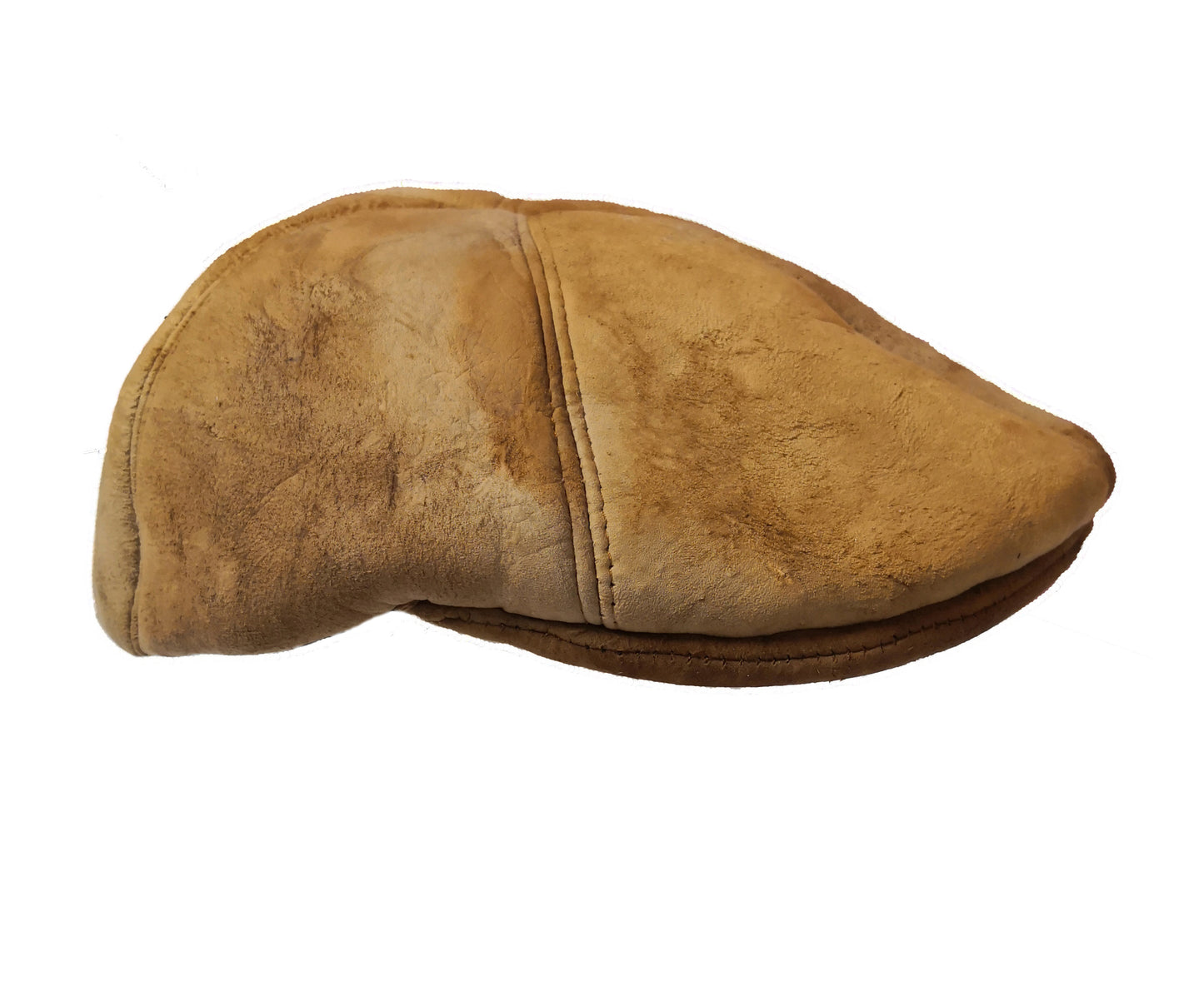 Amadou flat cap - mushroom hat/beret/new boys cap