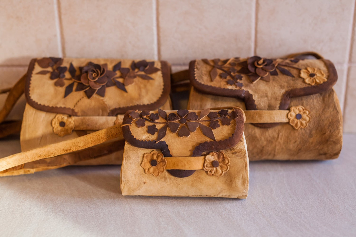 Amadou shoulder purse / legacy / small