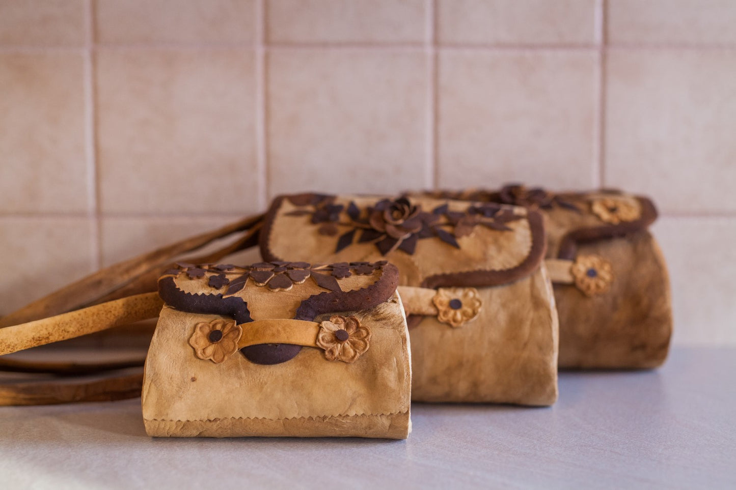 Amadou shoulder purse / legacy / small