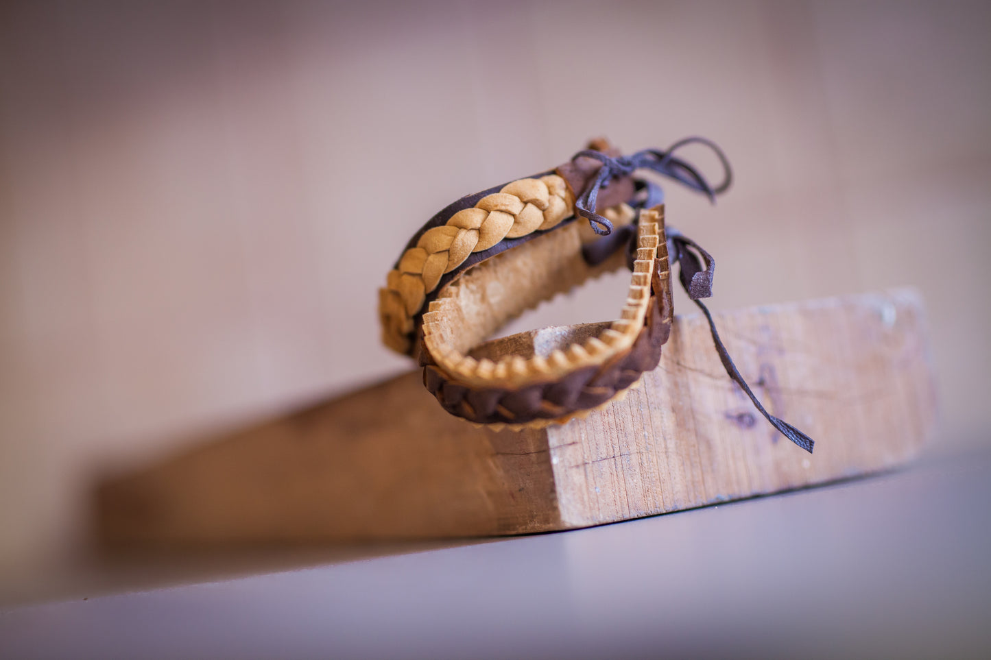 Transylvanian forest charm / Amadou Bracelet