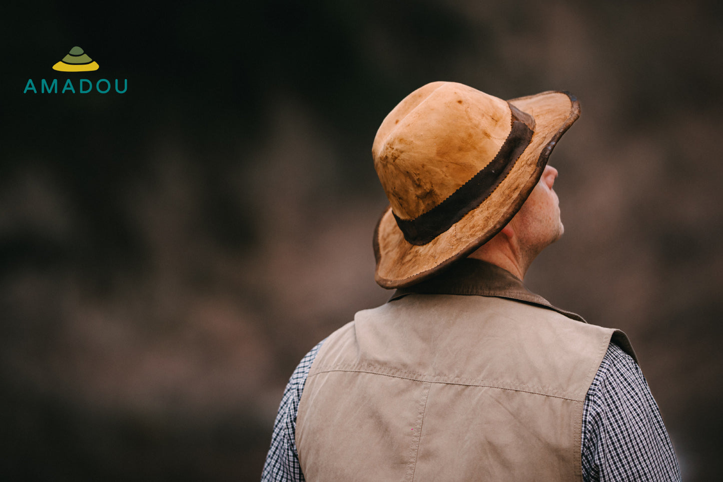 Big rim hat / heritage amadou hat