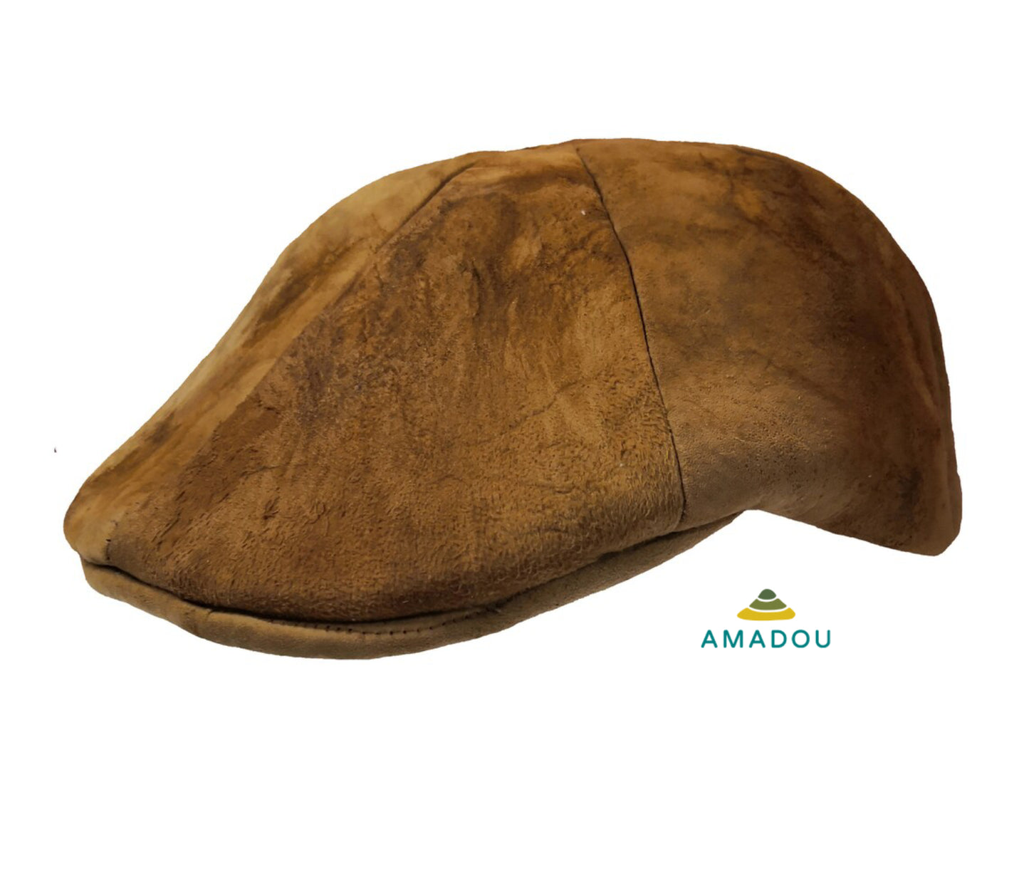 Amadou flat cap - mushroom hat/beret/new boys cap