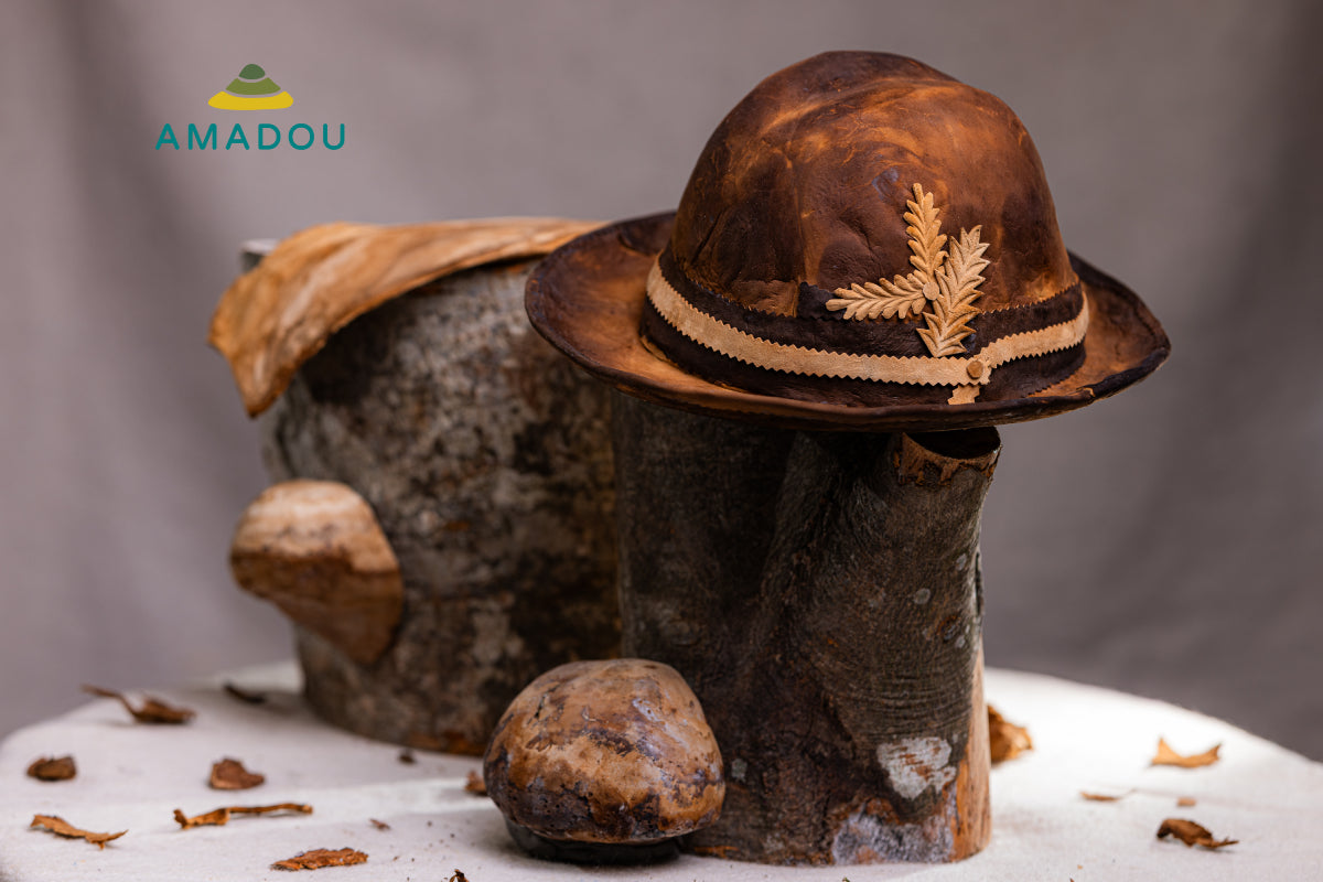 Hajlított karimájú trilby tapló kalap