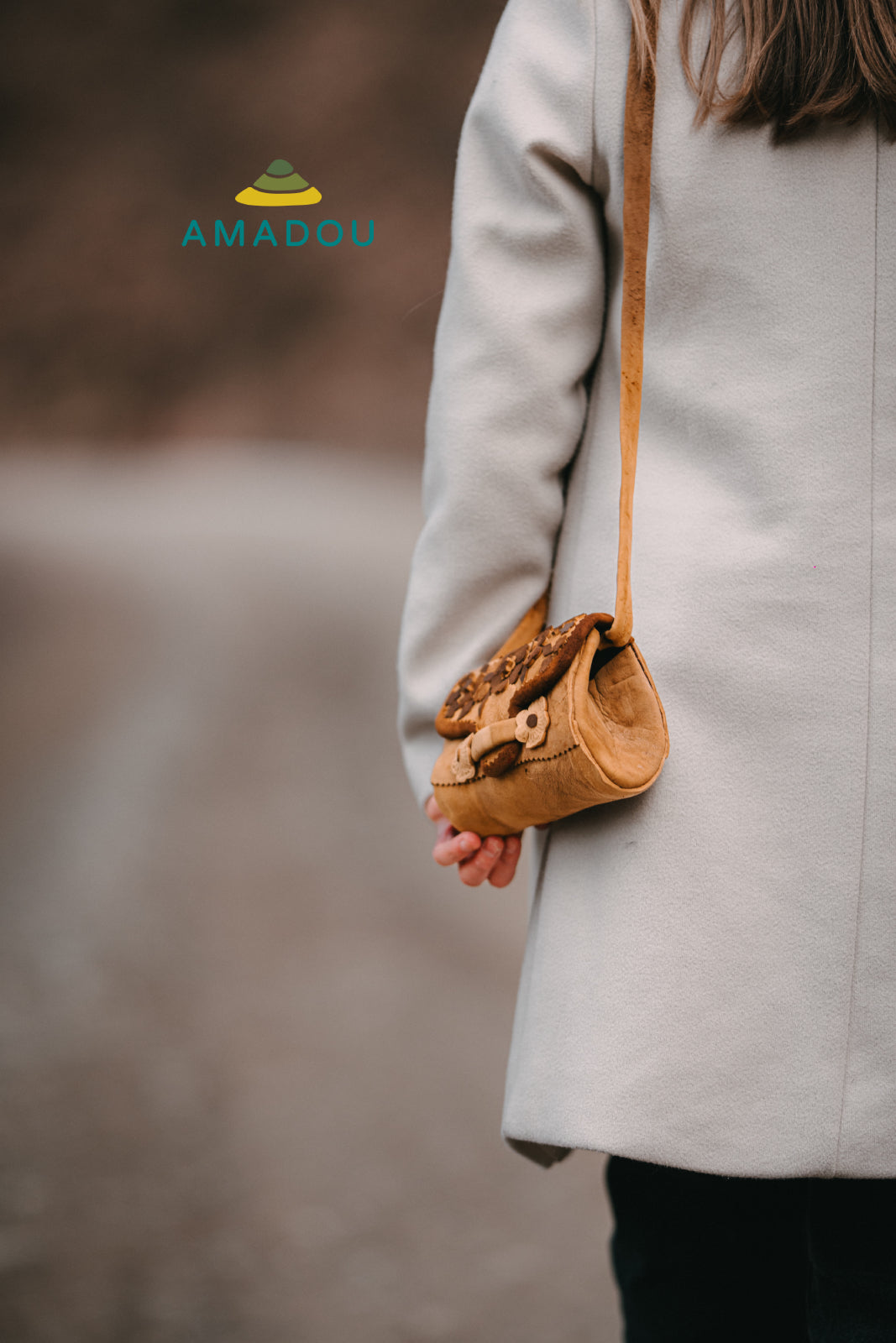 Amadou shoulder purse / legacy / small