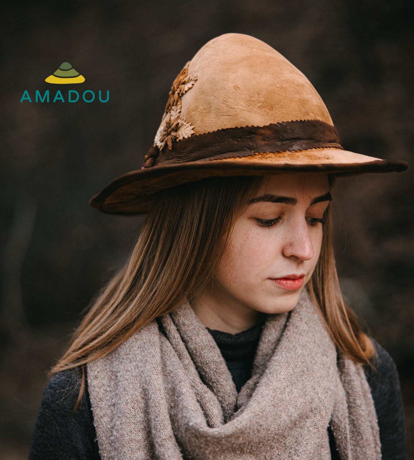 Wizard hat / amadou hat for self employed witches