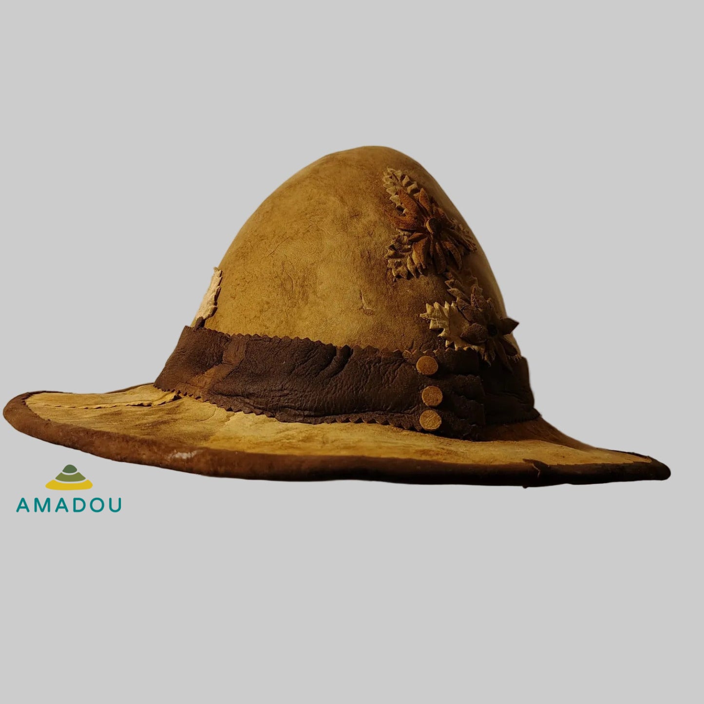Wizard hat / amadou hat for self employed witches