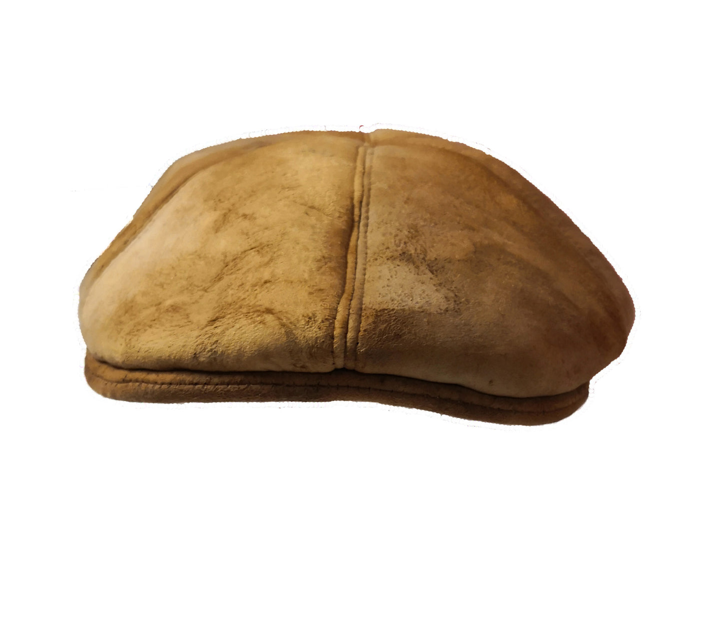 Amadou flat cap - mushroom hat/beret/new boys cap