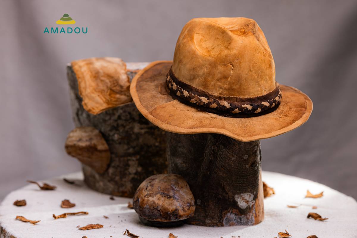 Fedora amadou hat